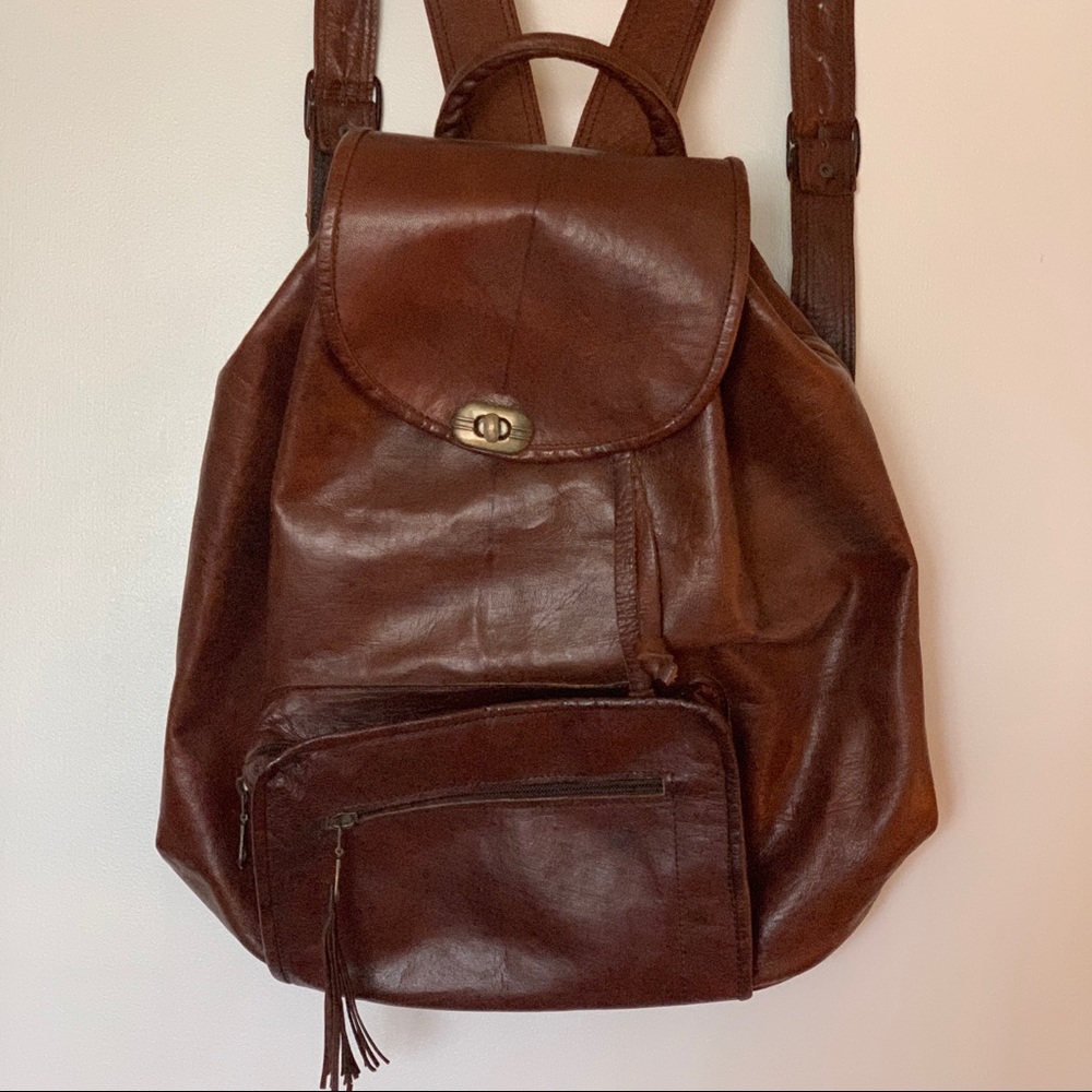 Leather Backpack